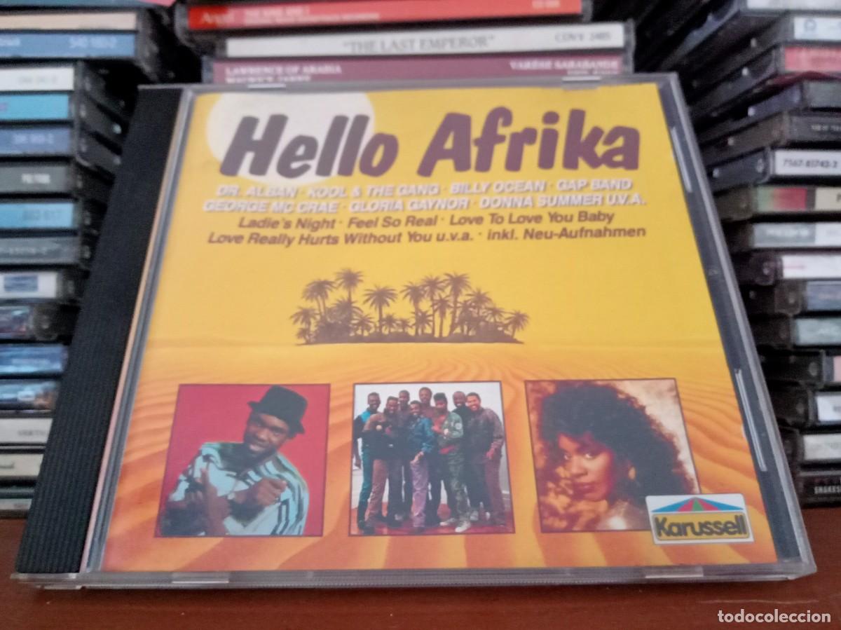 CDs de m&uacute;sica: Various &lrm;&ndash; Hello Afrika - cd Germany 1990 - Foto 1