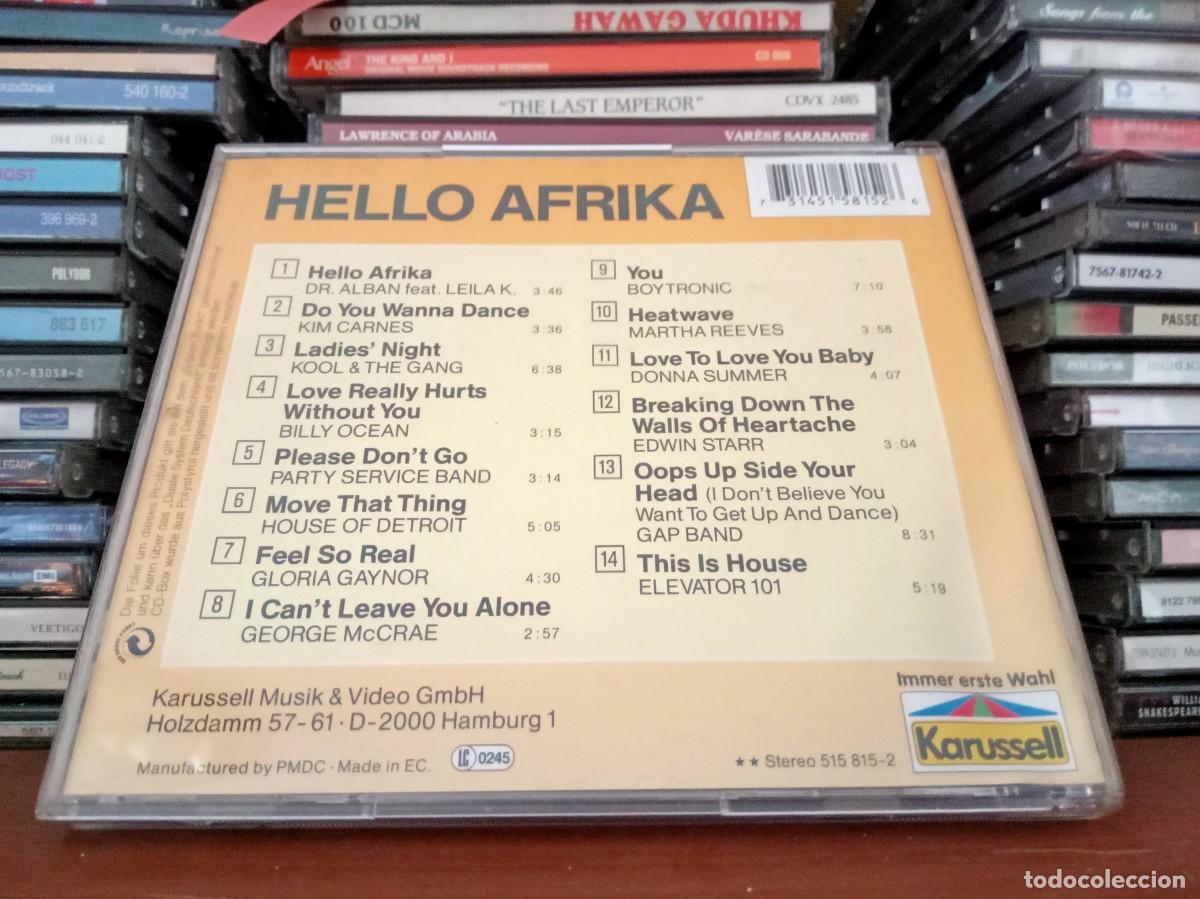 CDs de m&uacute;sica: Various &lrm;&ndash; Hello Afrika - cd Germany 1990 - Foto 2