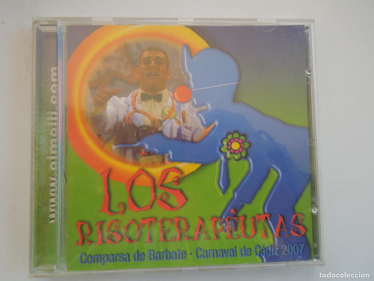 CDs de m&uacute;sica: LOS RISOTERAPEUTAS - CARNAVAL DE CADIZ 2017 COMPARSA DE BARBATE - CD - Foto 1