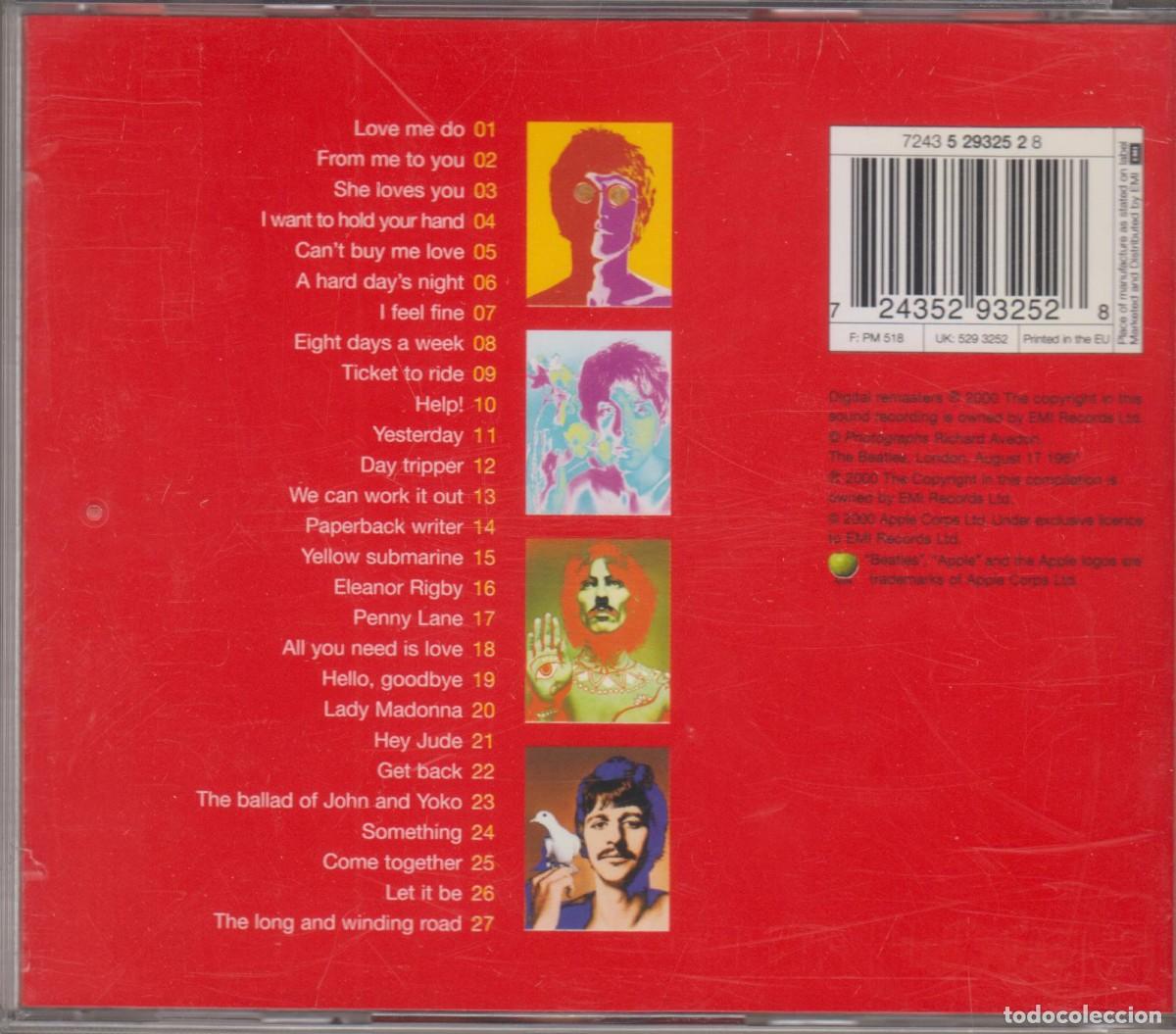 CDs de m&uacute;sica: The Beatles cd Los n&uacute;mero 1 singles 2000 - Foto 2