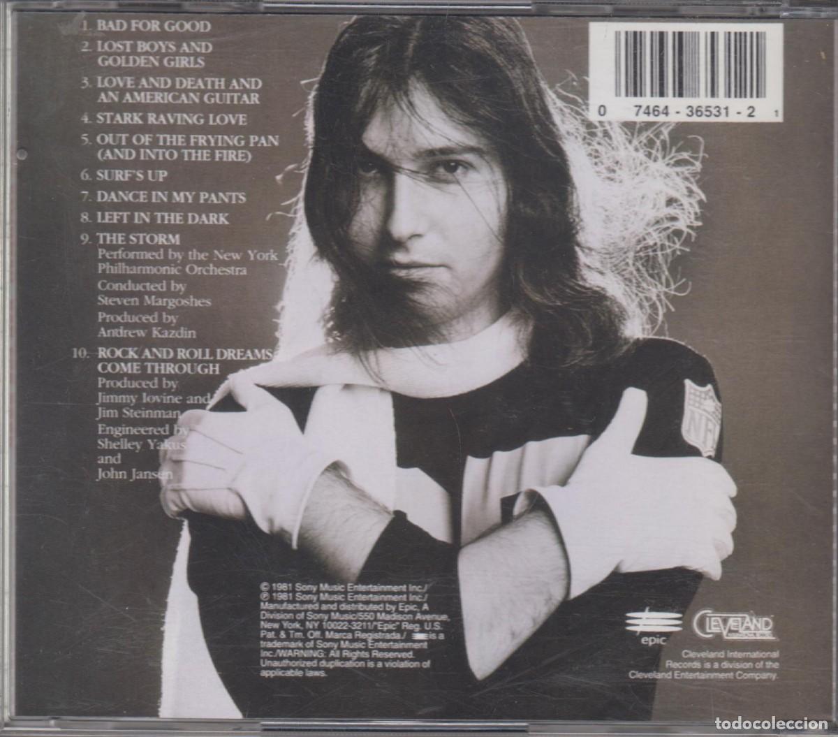 CDs de m&uacute;sica: Jim Steinman cd Bad For Good - Foto 2