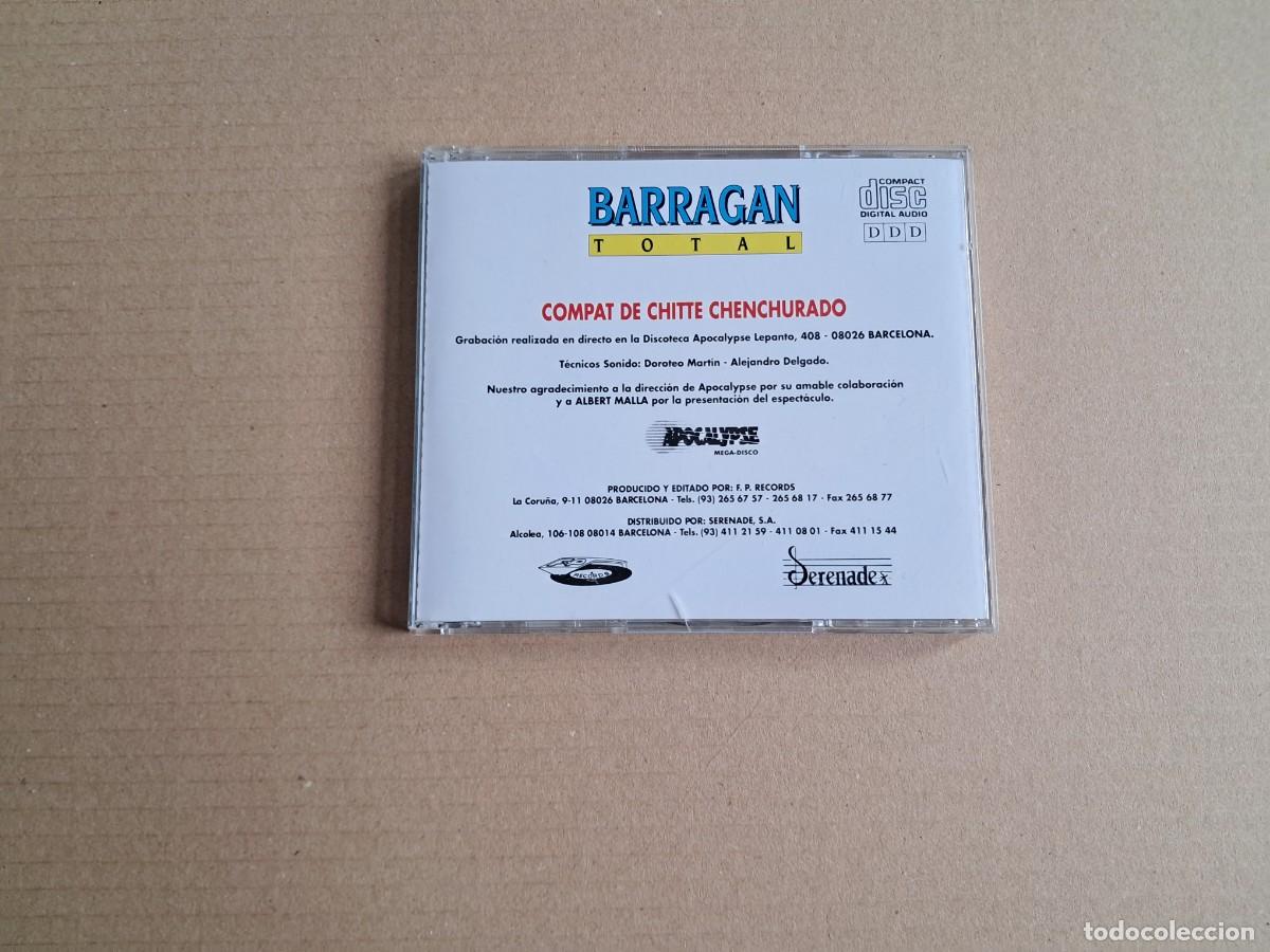 CDs de m&uacute;sica: BARRAGAN - BARRAGAN TOTAL CD 1992 - Foto 3