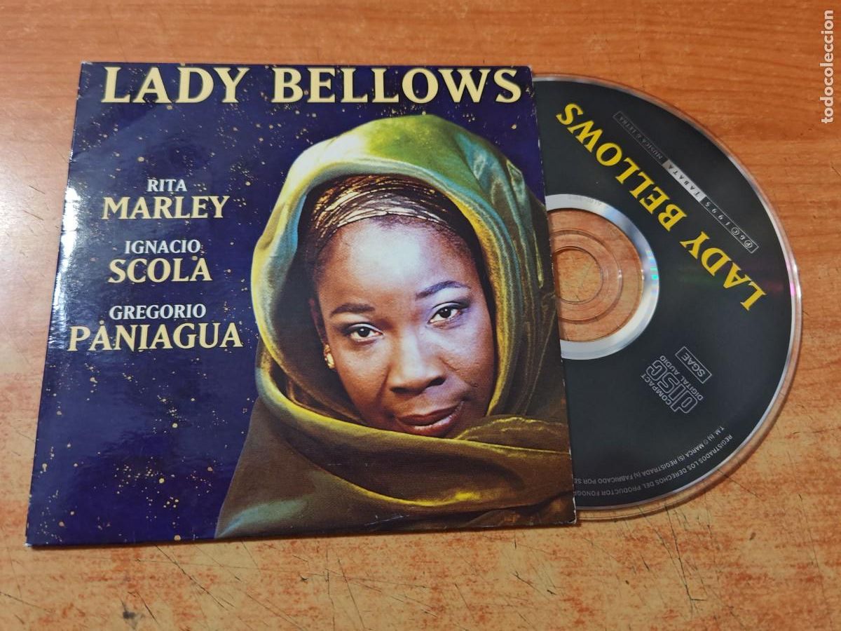 CDs de M&uacute;sica: RITA MARLEY IGNACIO SCOLA GREGORIO PANIAGUA Lady Bellows CD SINGLE CARTON A&Ntilde;O 1995 1 TEMA