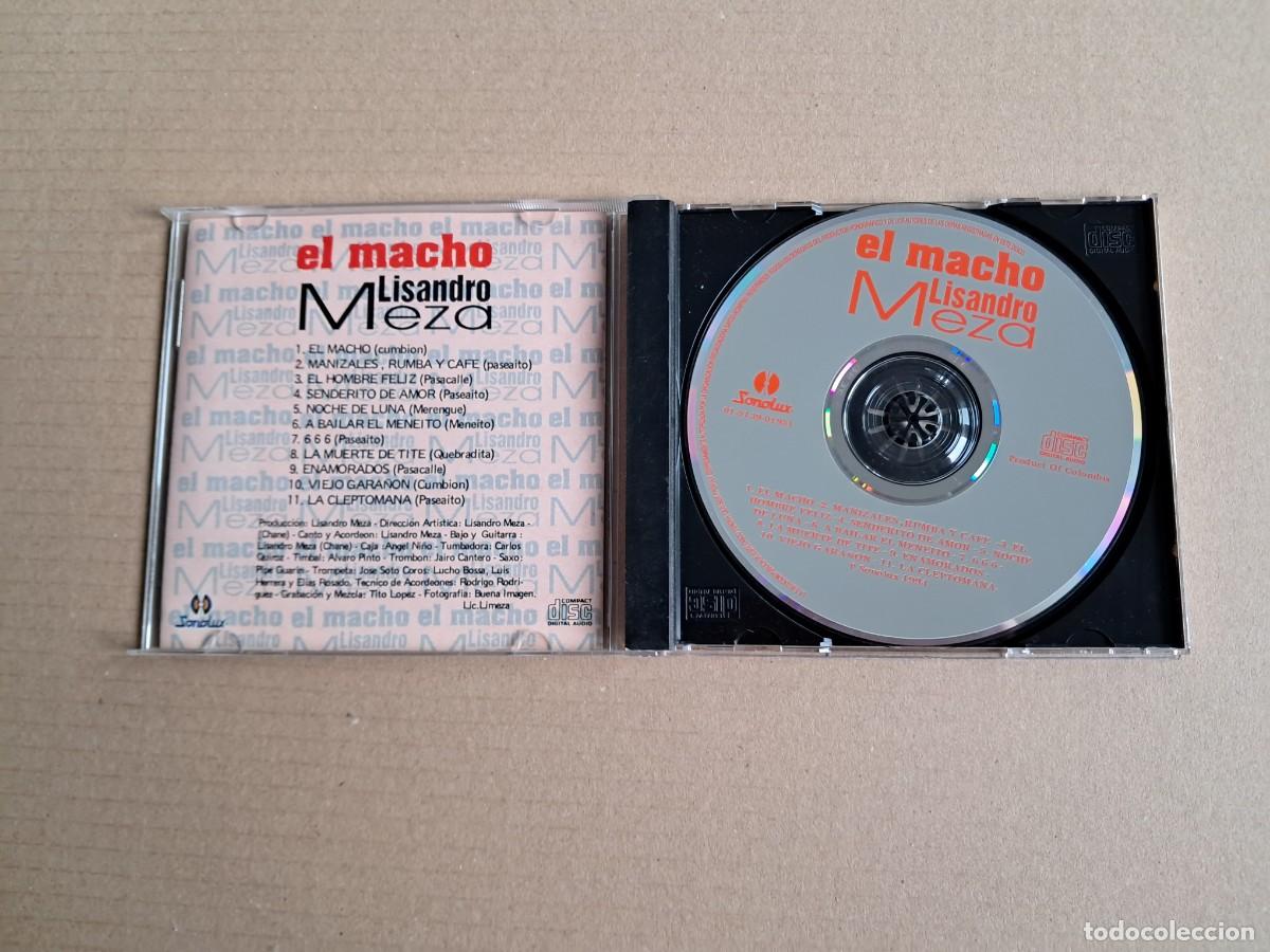 CDs de m&uacute;sica: LISANDRO MEZA - EL MACHO CD 1994 - Foto 2