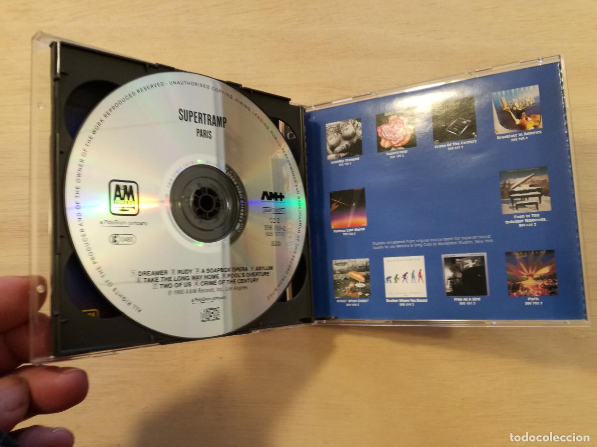CDs de m&uacute;sica: SUPERTRAMP - PARIS - 2XCD - - Foto 3