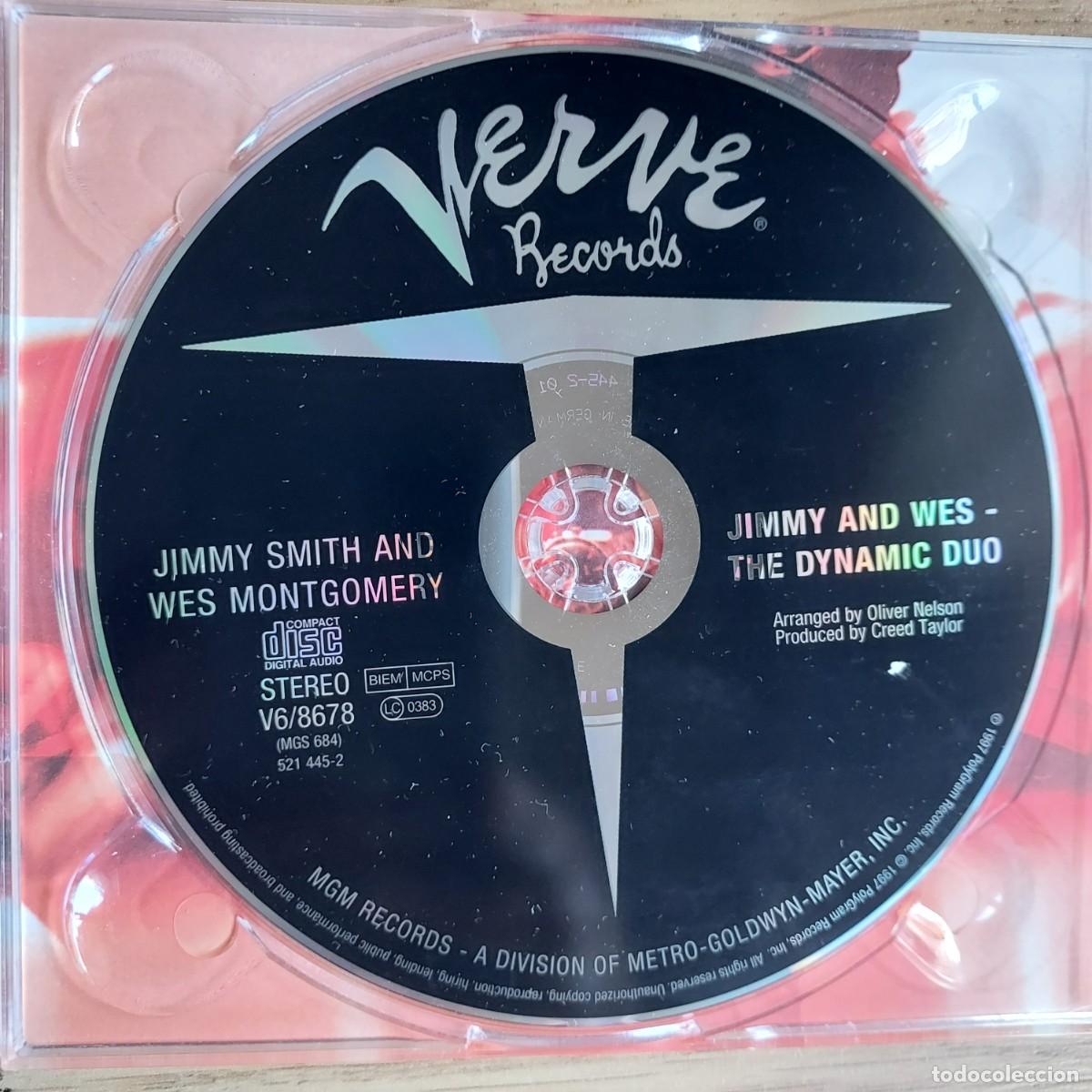 CDs de m&uacute;sica: CD The Dynamic Duo de Jimmy Smith & Wes Montgomery - Foto 3