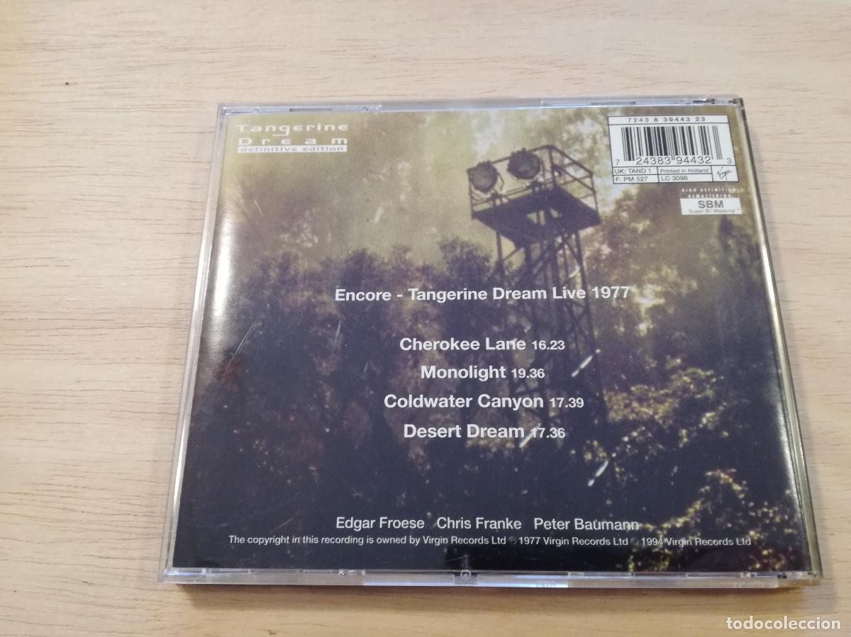 CDs de m&uacute;sica: TANGERINE DREAM LIVE ENCORE - Foto 3