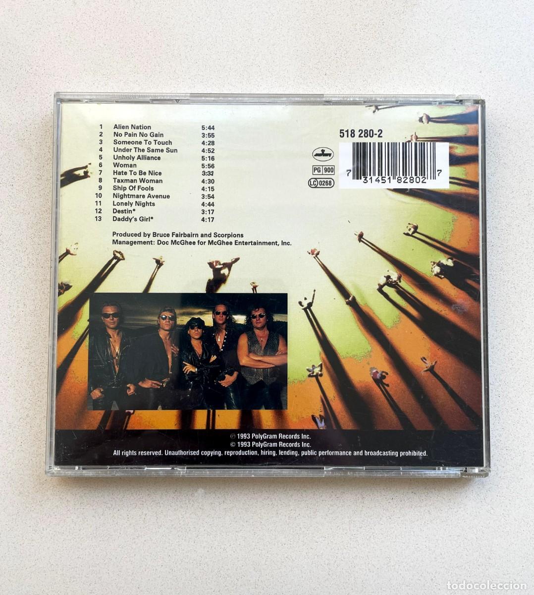 CDs de m&uacute;sica: Scorpions - Face the Heat - Foto 2