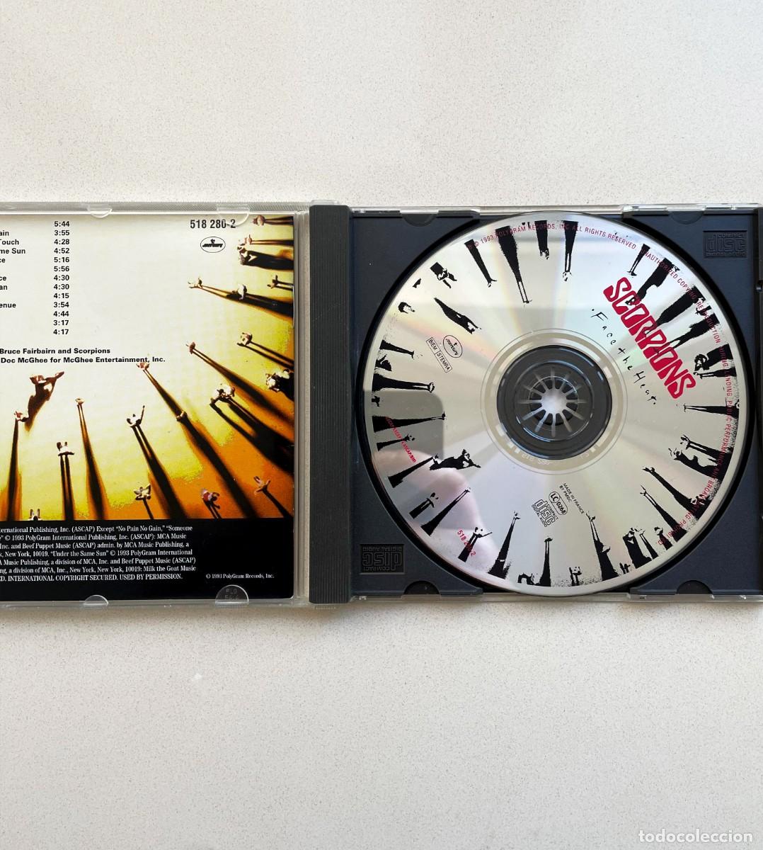 CDs de m&uacute;sica: Scorpions - Face the Heat - Foto 3