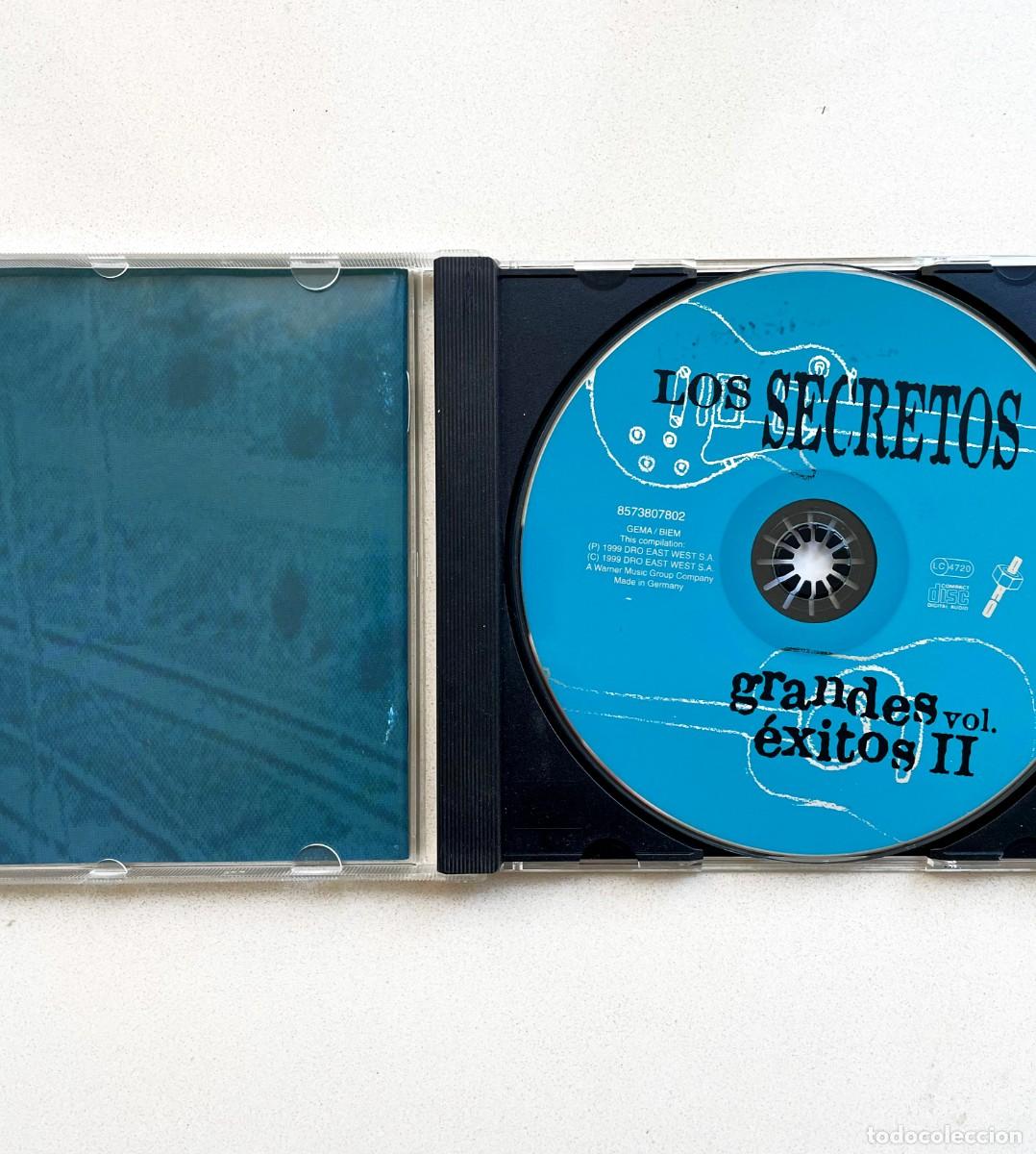 CDs de m&uacute;sica: Los Secretos - Grandes &Eacute;xitos Vol. II (CD) - Foto 3