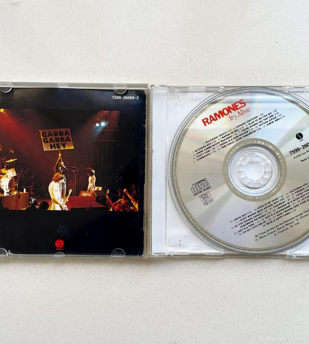 CDs de m&uacute;sica: Ramones - Its Alive (CD) - Foto 3