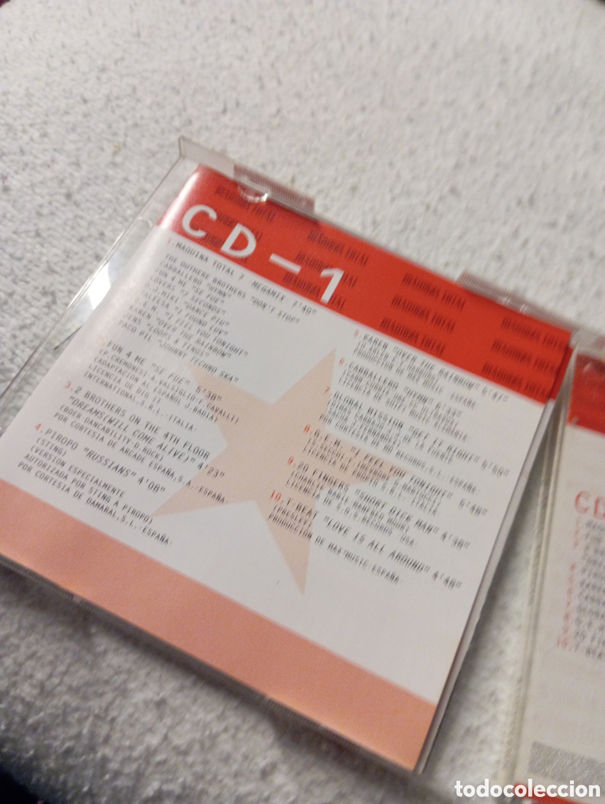 CDs de m&uacute;sica: CD M&Aacute;QUINA TOTAL 7 2 DISCOS - Foto 2