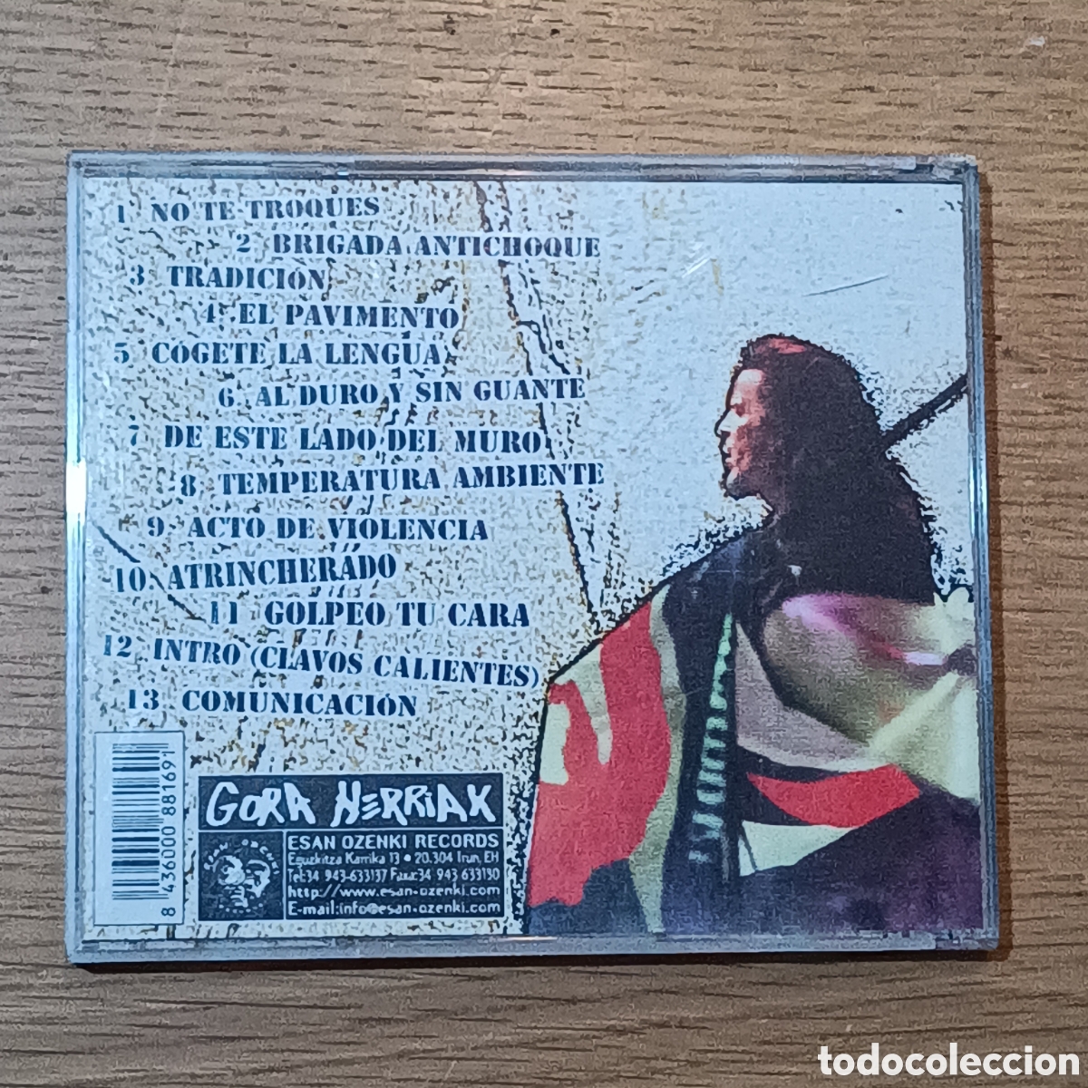 CDs de m&uacute;sica: Garaje H CD Al Duro Y Sin Guante - Foto 2