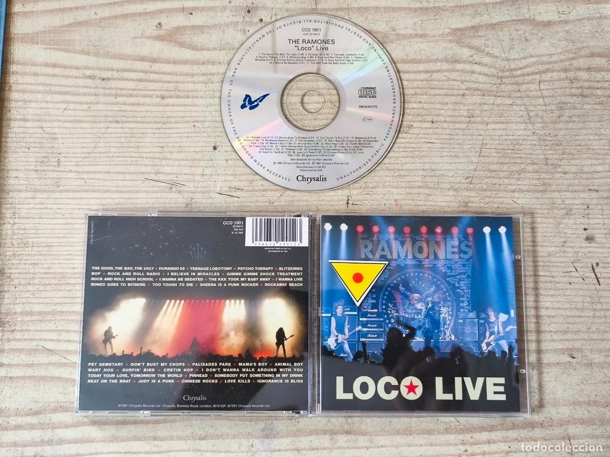 CDs de m&uacute;sica: Ramones - Loco Live CD - Foto 1
