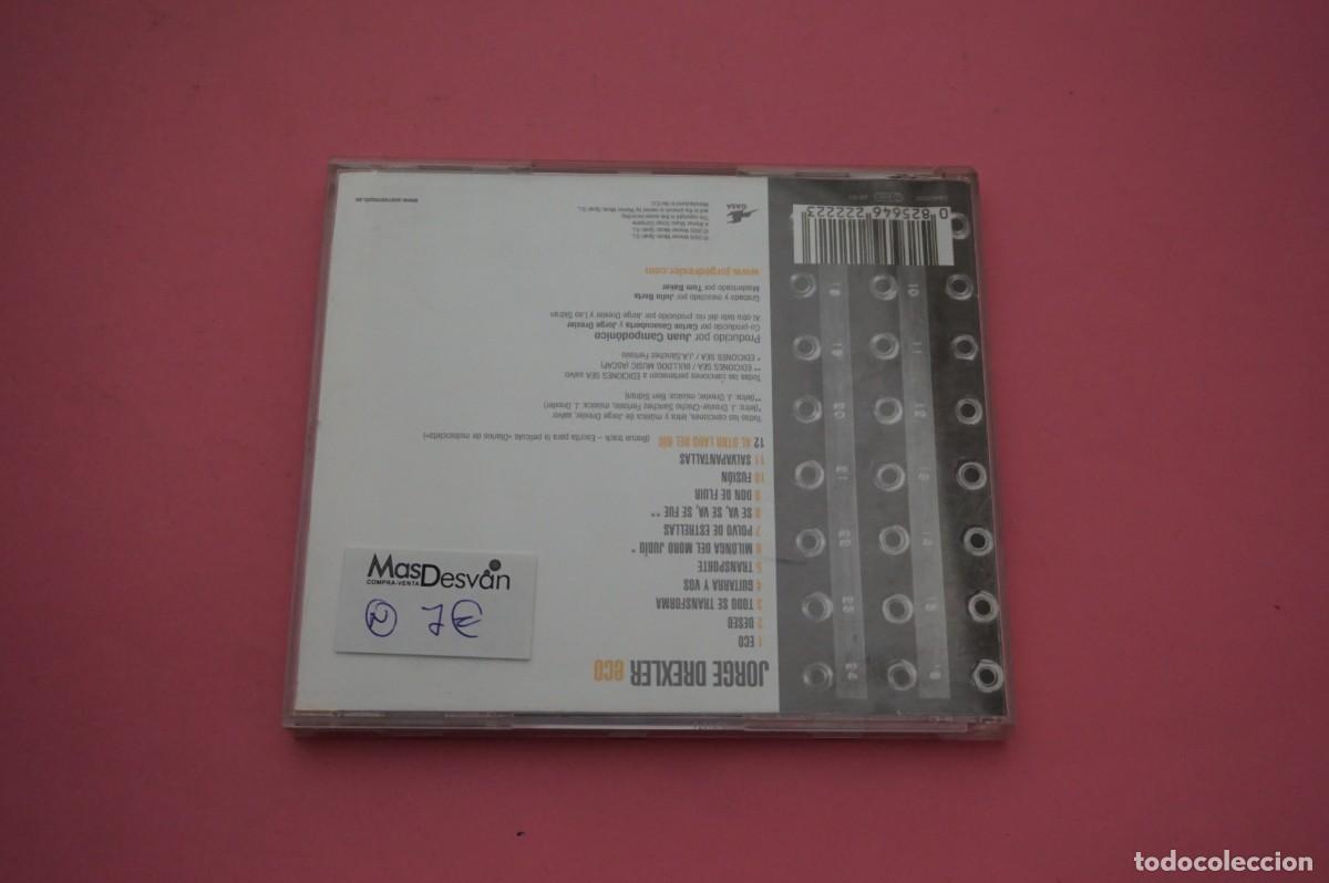 CDs de m&uacute;sica: CD - JORGE DREXLER - ECO - DISCO EN ESTADO EXCELENTE - Foto 3