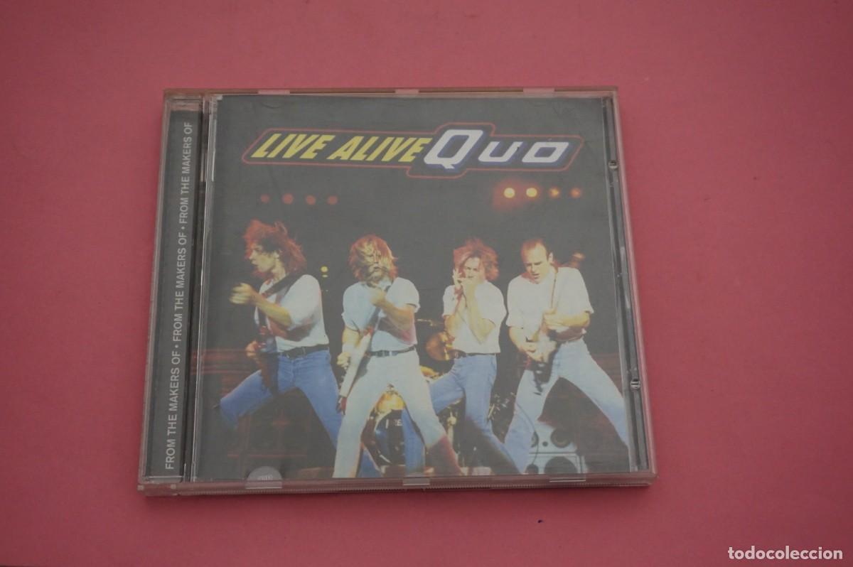 CDs de m&uacute;sica: CD - LIVE ALIVE QUO - - Foto 1