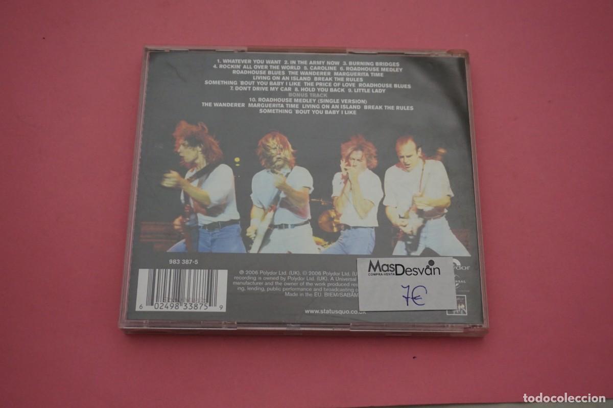 CDs de m&uacute;sica: CD - LIVE ALIVE QUO - - Foto 3