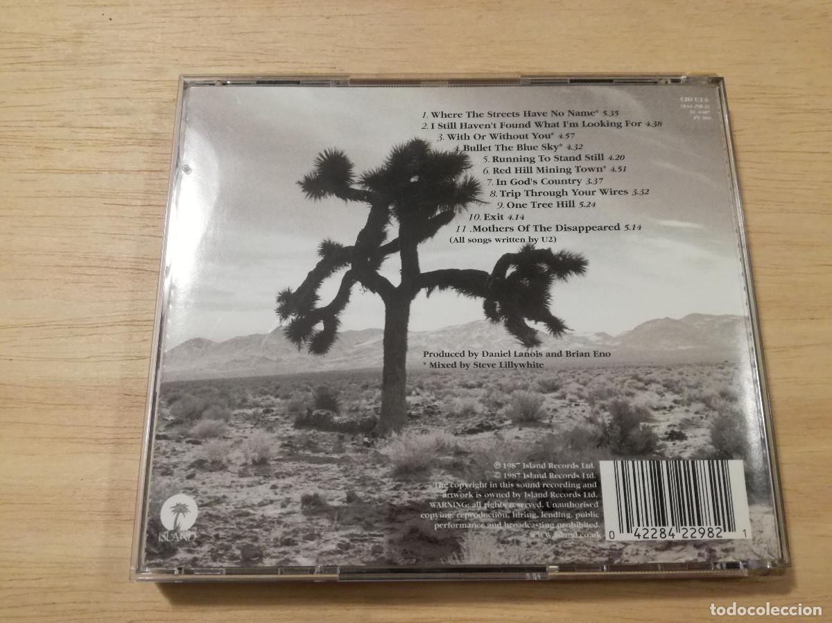 CDs de m&uacute;sica: U2 - THE JOSHUA TREE - PEDIDO MINIMO 7&euro; - Foto 3
