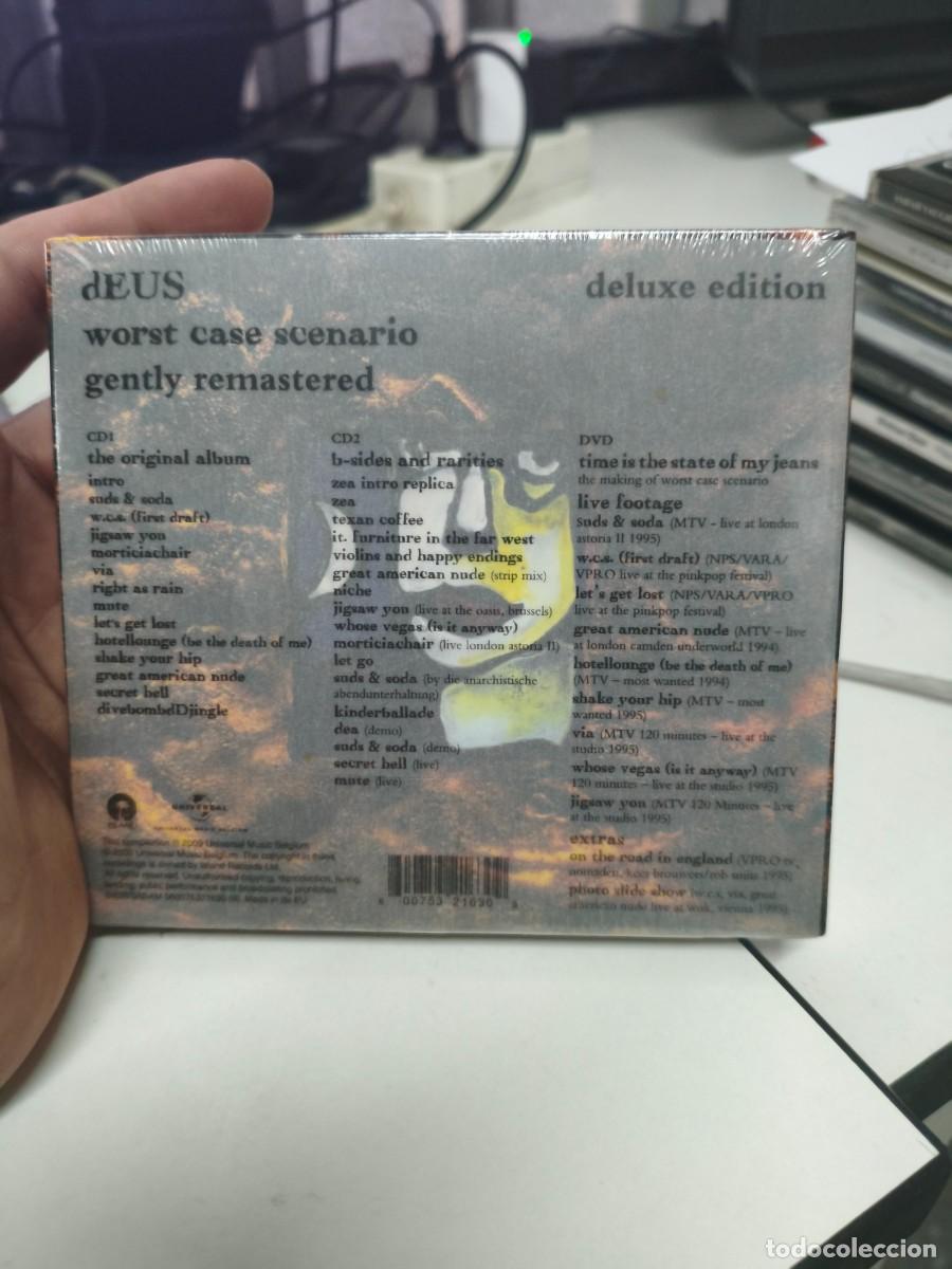 CDs de m&uacute;sica: dEUS &lrm;&ndash; Worst Case Scenario deluxe edition precintada - Foto 2