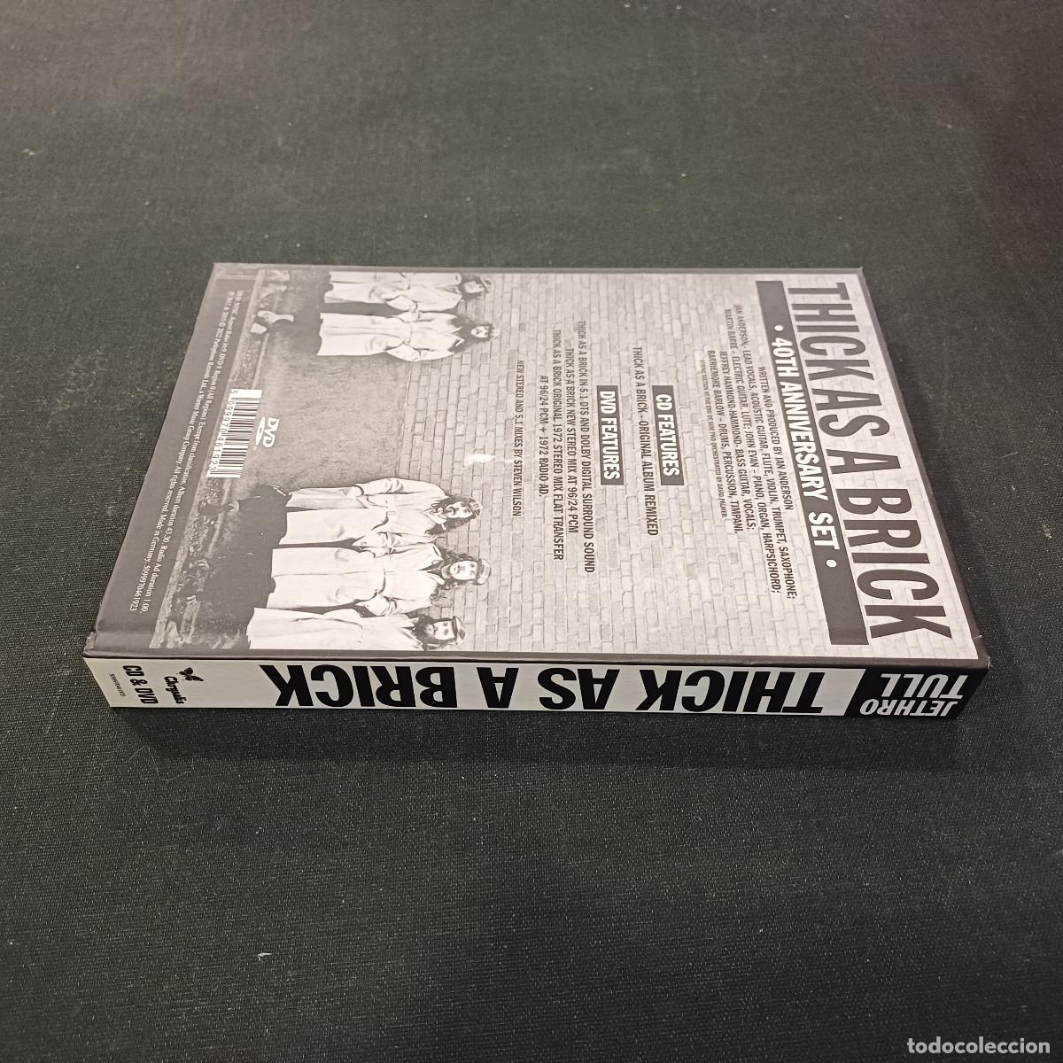 CDs de m&uacute;sica: JETHRO TULL/THICK AS A BRICK/40TH ANNYVERSARY SET/CD + DVD. - Foto 7