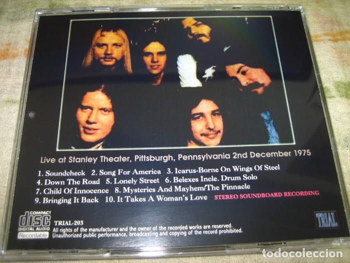 CDs de m&uacute;sica: CD - KANSAS - Live Pittsburg 1975 - Foto 2