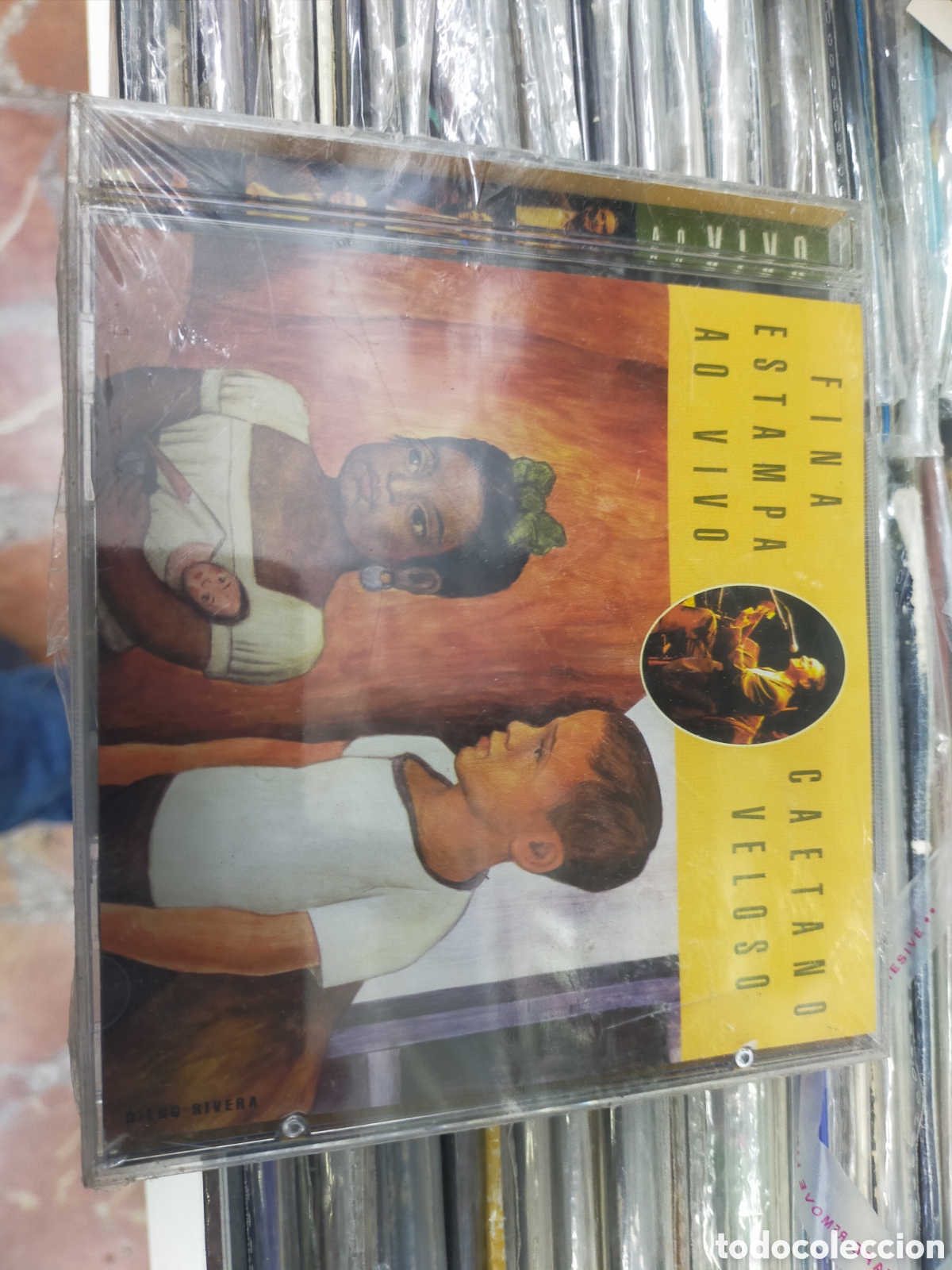 CDs de M&uacute;sica: Caetano veloso CD fina estampa ao vivo