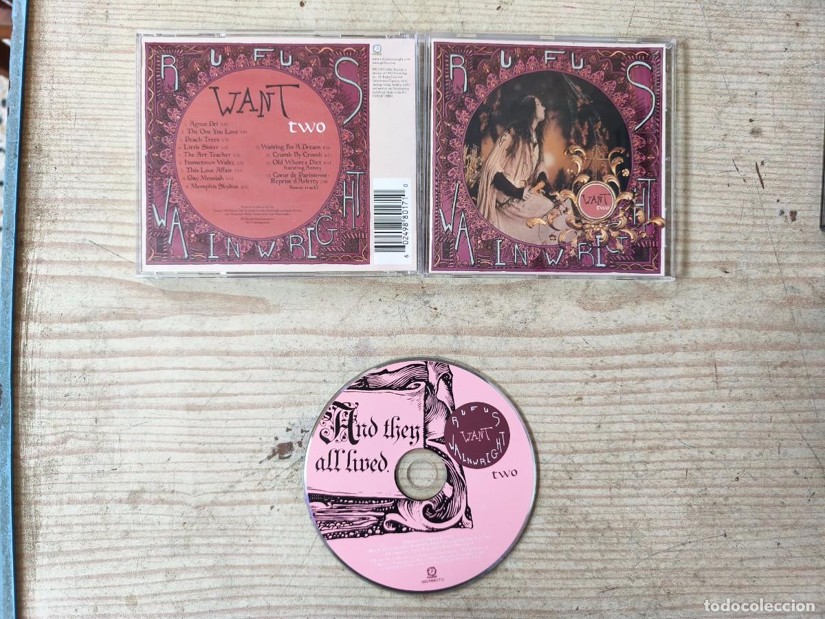 CDs de m&uacute;sica: Rufus Wainwright - Want Two CD - Foto 1