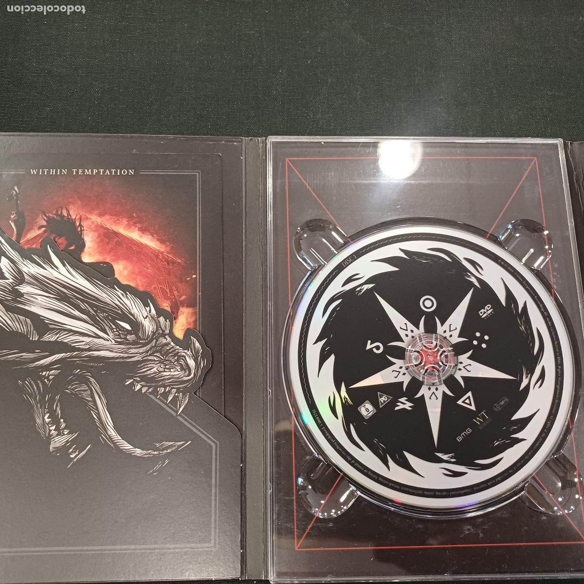 CDs de m&uacute;sica: WITHIN TEMPTATION/LET US BURN/CD 2 DISCOS + DVD METAL. - Foto 3