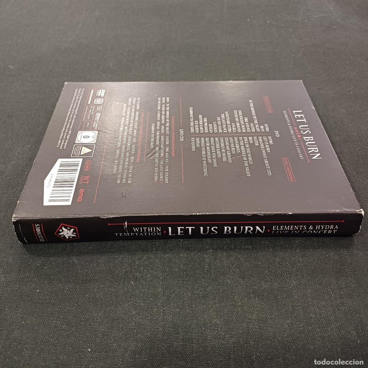 CDs de m&uacute;sica: WITHIN TEMPTATION/LET US BURN/CD 2 DISCOS + DVD METAL. - Foto 5