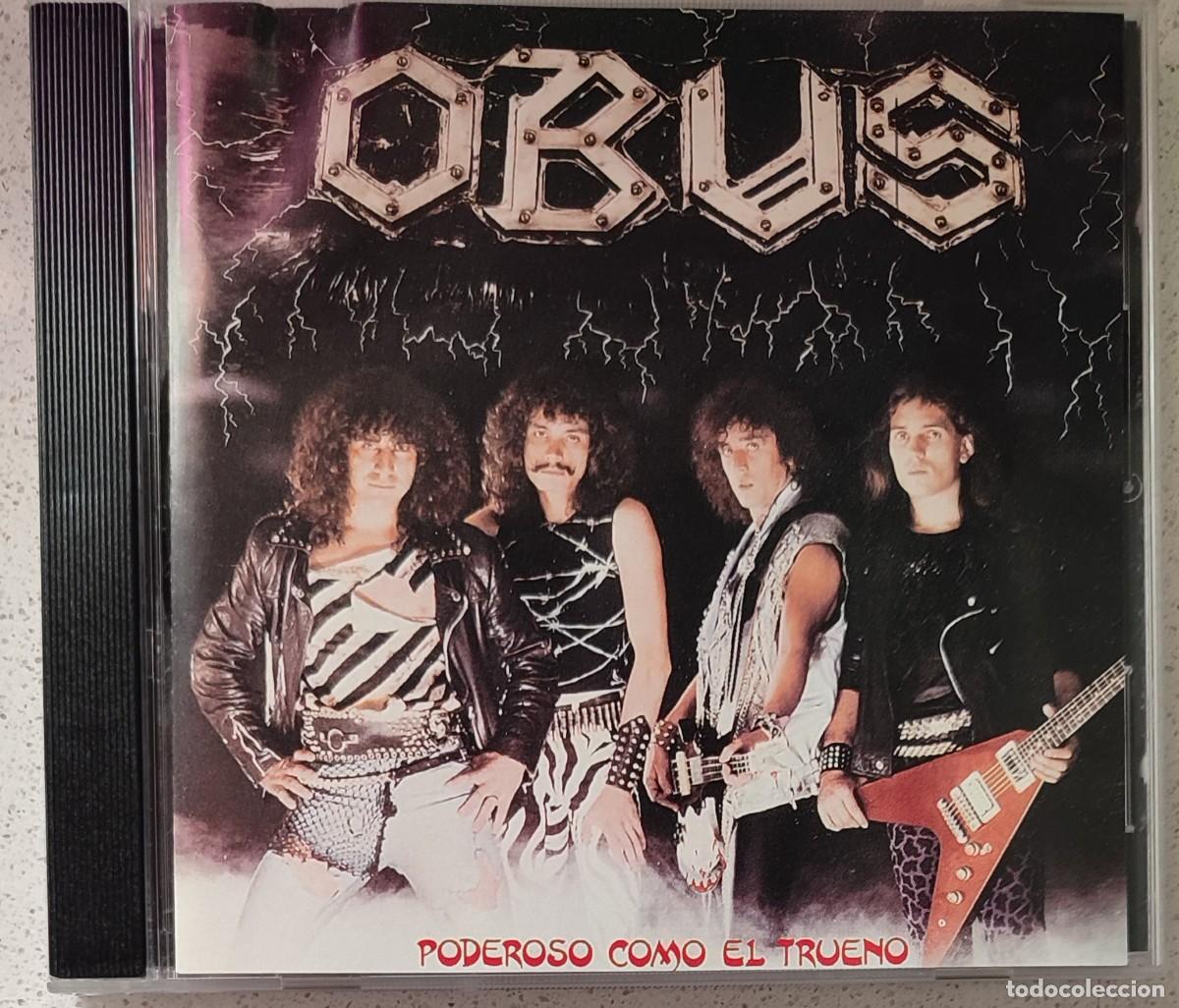 CDs de m&uacute;sica: OBUS - PODEROSO COMO EL TRUENO (CD) 1994 - 9 TEMAS - Foto 1
