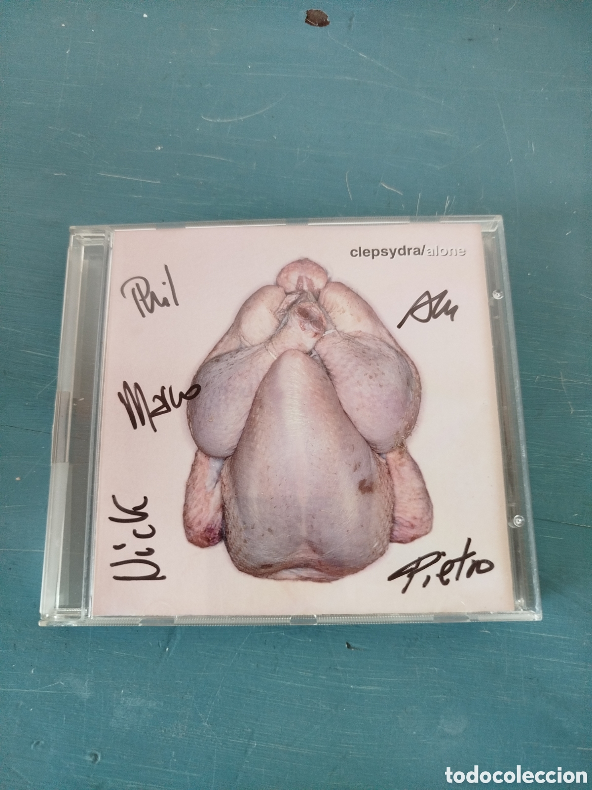 CDs de m&uacute;sica: Clepsydra - Alone (CD 1991) FIRMADO - Foto 1