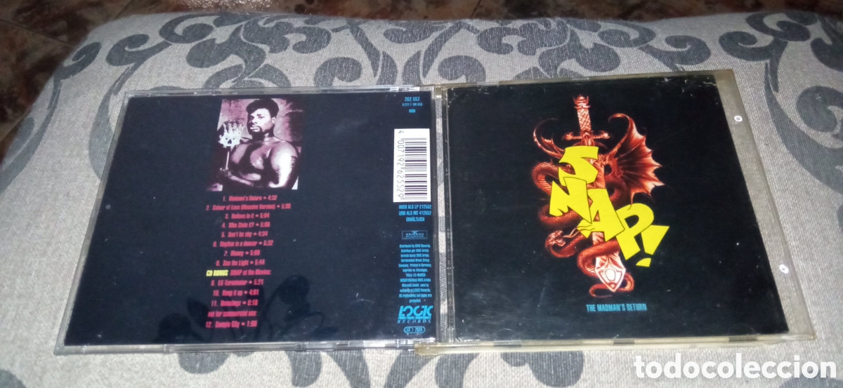 CDs de m&uacute;sica: SNAP! - THE MADMAN&acute;S RETURN (1992) - Foto 1