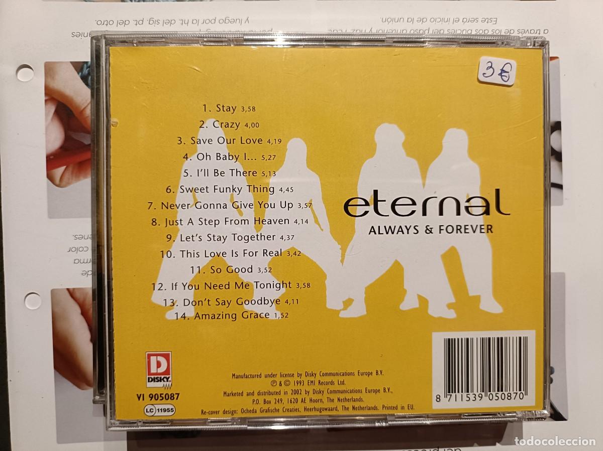 CDs de m&uacute;sica: Eternal - Always & Forever - CD. - Foto 2