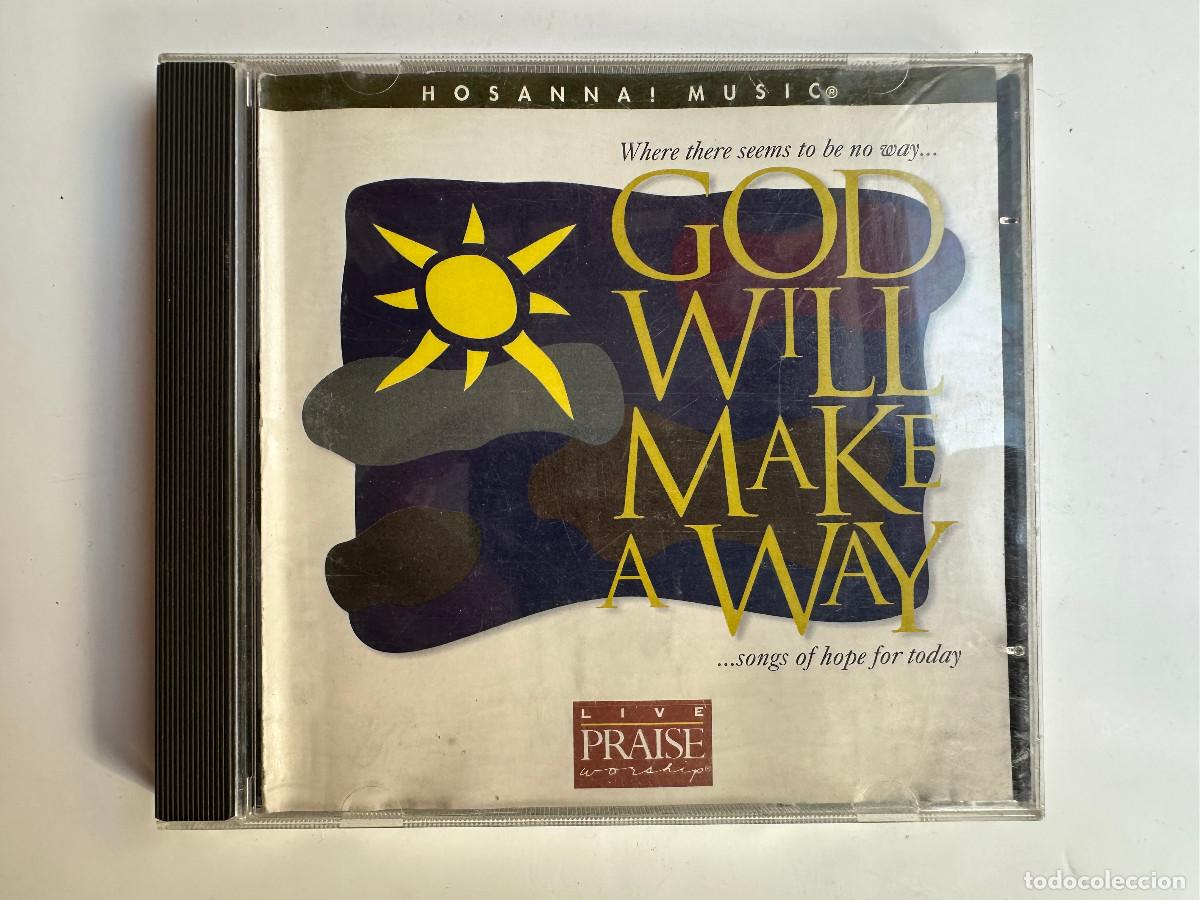 CDs de m&uacute;sica: CD DE MUSICA GOOD WILL MAKE A WAY - Foto 1