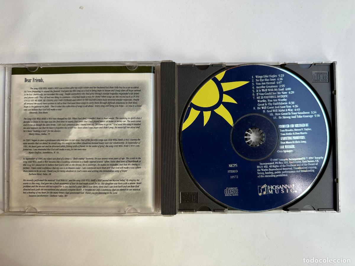 CDs de m&uacute;sica: CD DE MUSICA GOOD WILL MAKE A WAY - Foto 2