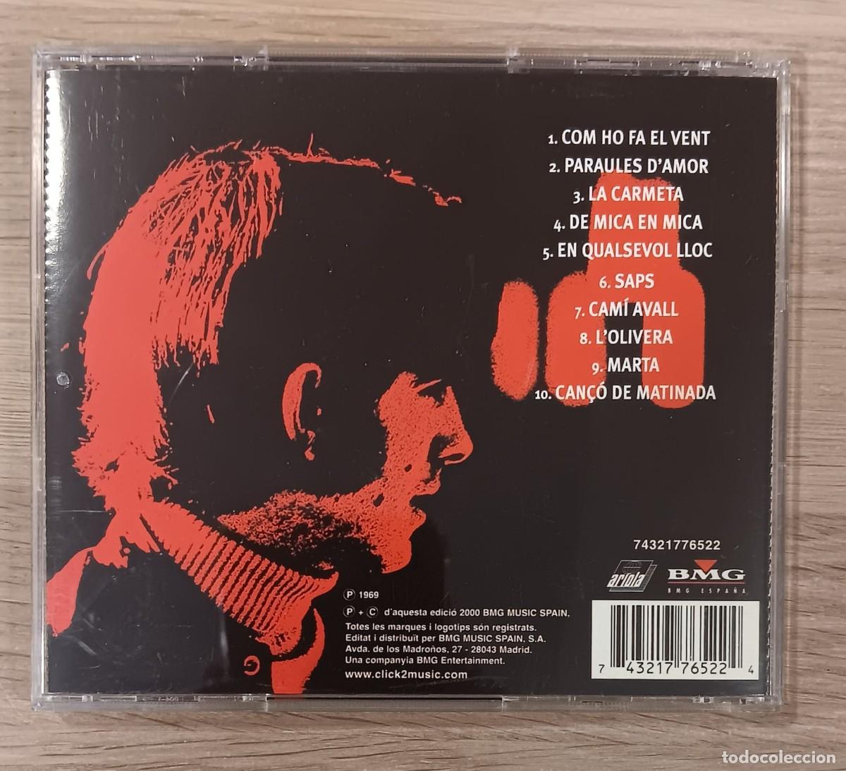 CDs de m&uacute;sica: CD COMPACT DISC LP JOAN MANUEL SERRAT COM HO FA EL VENT - Foto 2