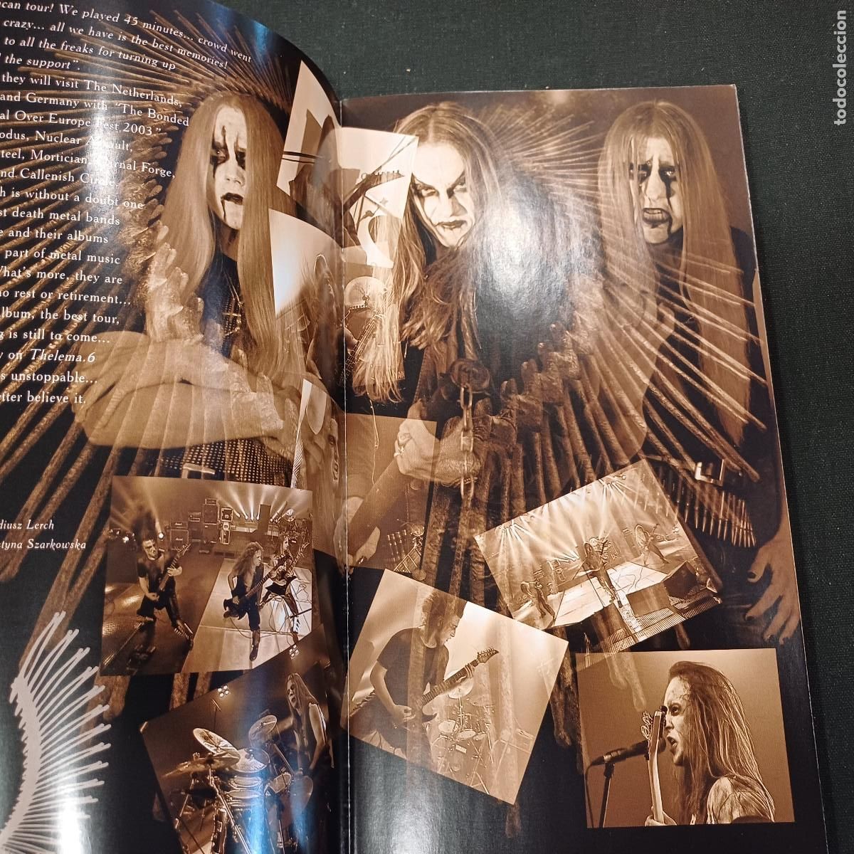 CDs de m&uacute;sica: BEHEMOTH/HISTORICA/BOX SET CD 5 DISCOS METAL. - Foto 6