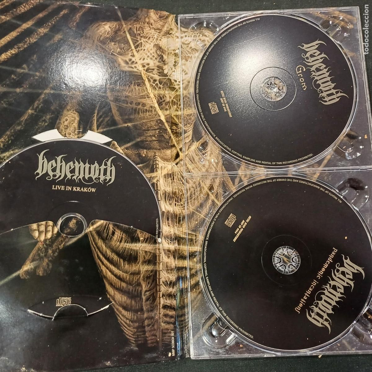 CDs de m&uacute;sica: BEHEMOTH/HISTORICA/BOX SET CD 5 DISCOS METAL. - Foto 2