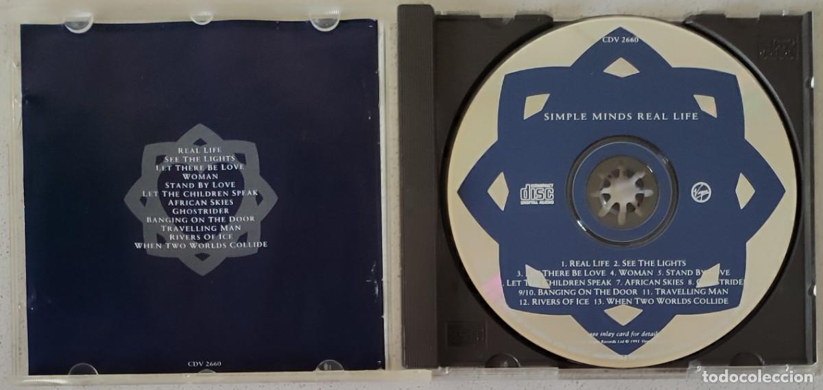 CDs de m&uacute;sica: SIMPLE MINDS - REAL LIFE (CD) 1991 - 13 TEMAS - Foto 2