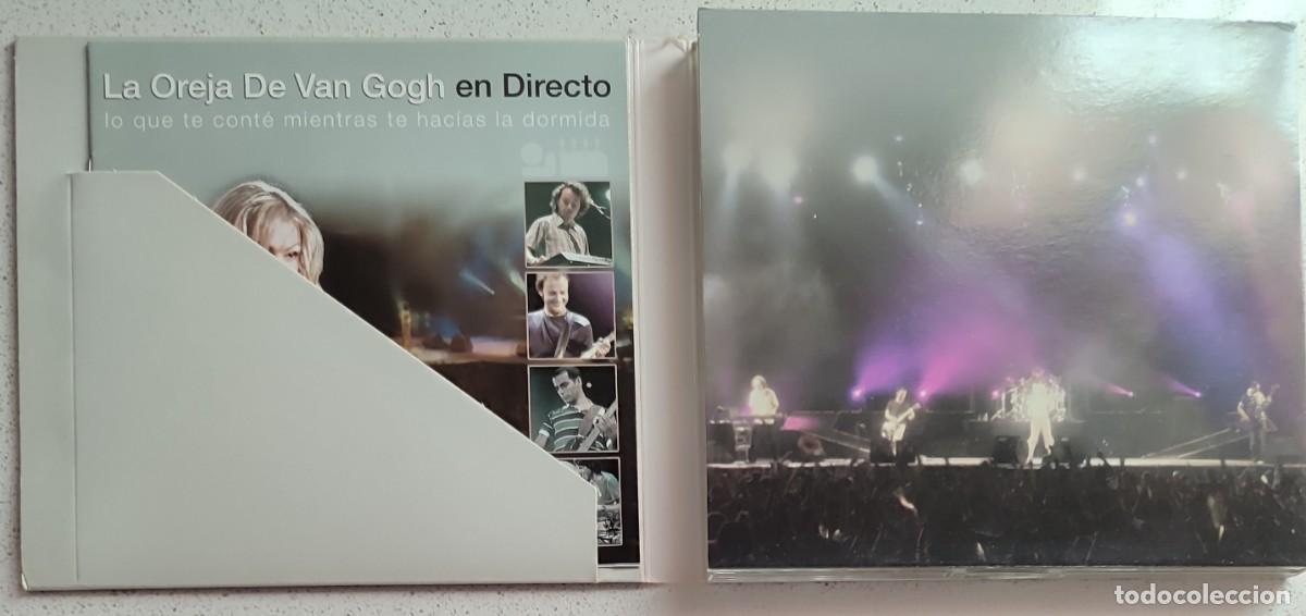 CDs de m&uacute;sica: LA OREJA DE VAN GOGH - EN DIRECTO (CD+DVD) 2004 - DIGIPACK - Foto 3
