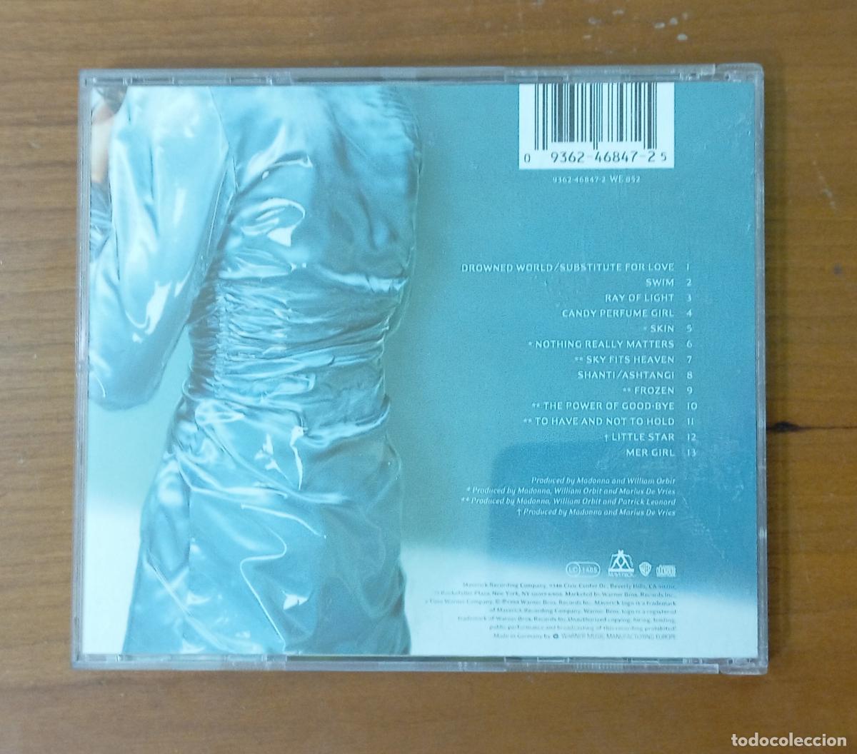 CDs de m&uacute;sica: CD Madonna - Ray of Light - Foto 2