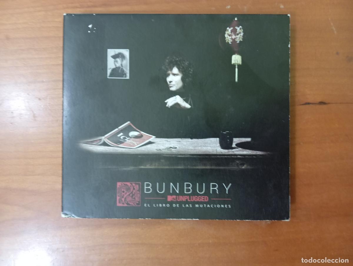 CDs de m&uacute;sica: cd + dvd Bunbury - Unplugged - El libro de las mutaciones - Foto 1