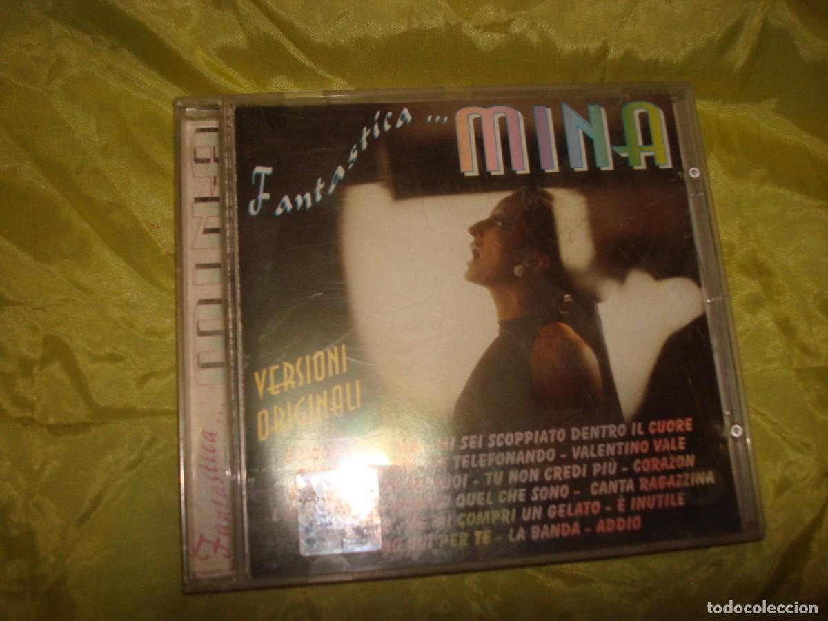 CDs de m&uacute;sica: FANTASTICA......MINA. VERSIONI ORIGINALI. CD. EDC. ITALY - Foto 1