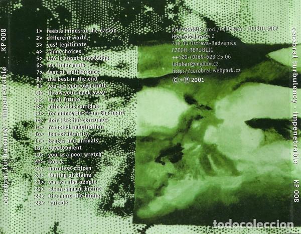 CDs de m&uacute;sica: Cerebral Turbulency &ndash; Impenetrable - CD - Foto 2
