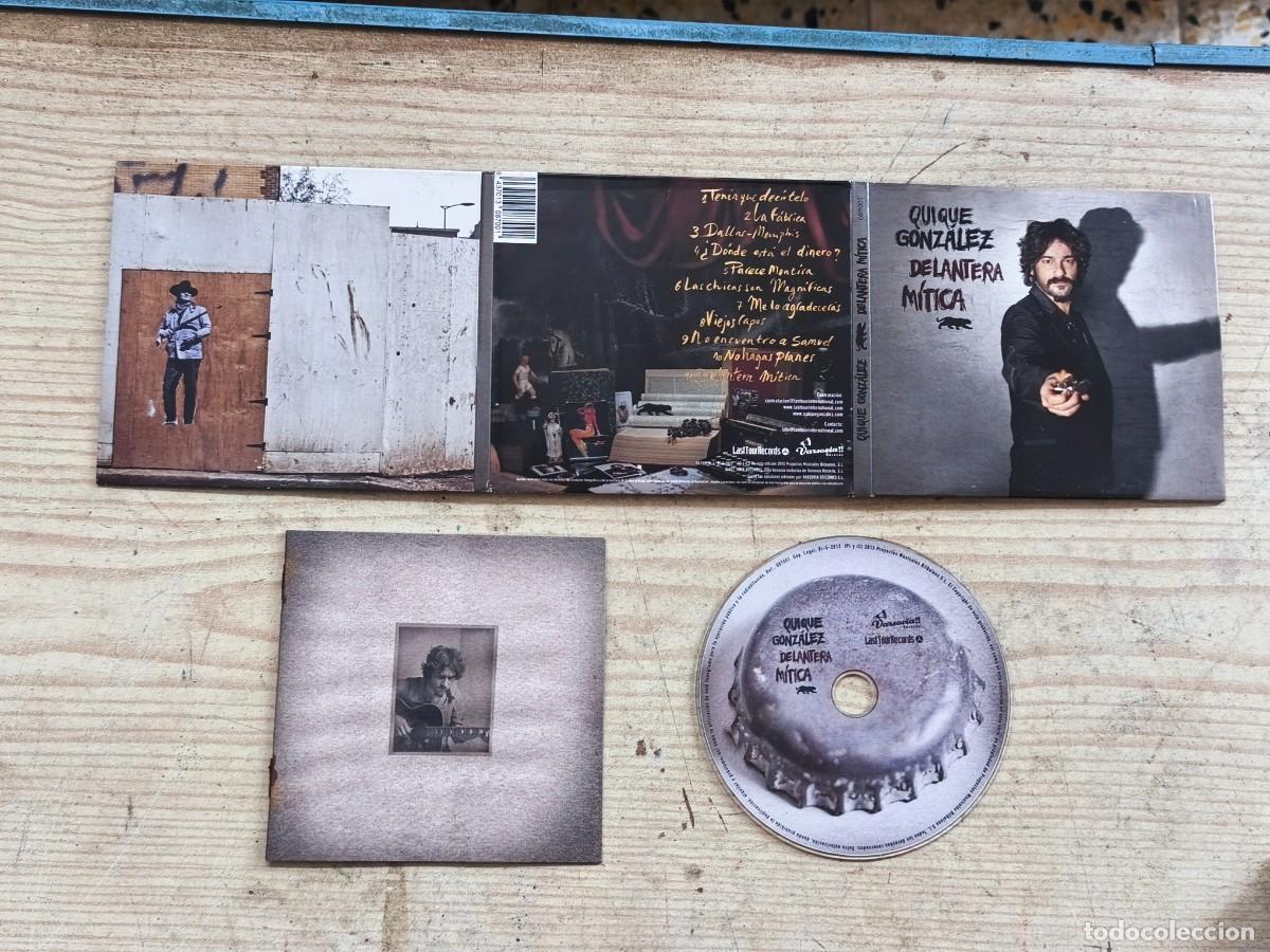 CDs de m&uacute;sica: Quique Gonz&aacute;lez - Delantera M&iacute;tica CD - Foto 1