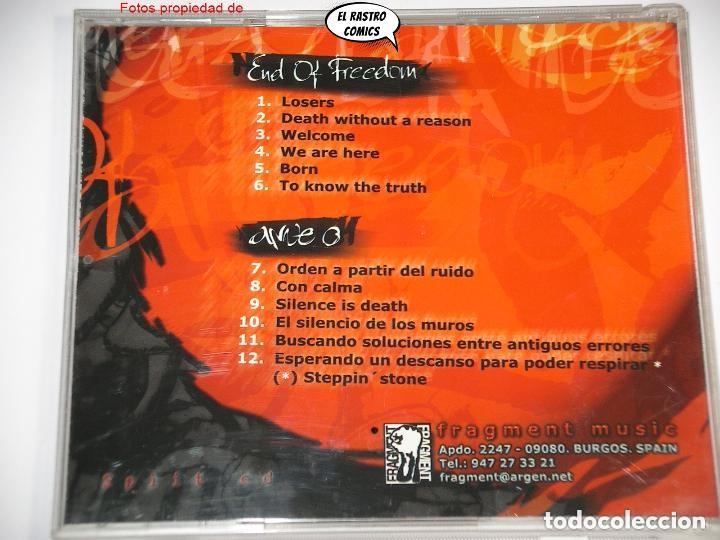 CDs de m&uacute;sica: End Of Freedom / Anne O &ndash; Split CD - Foto 2