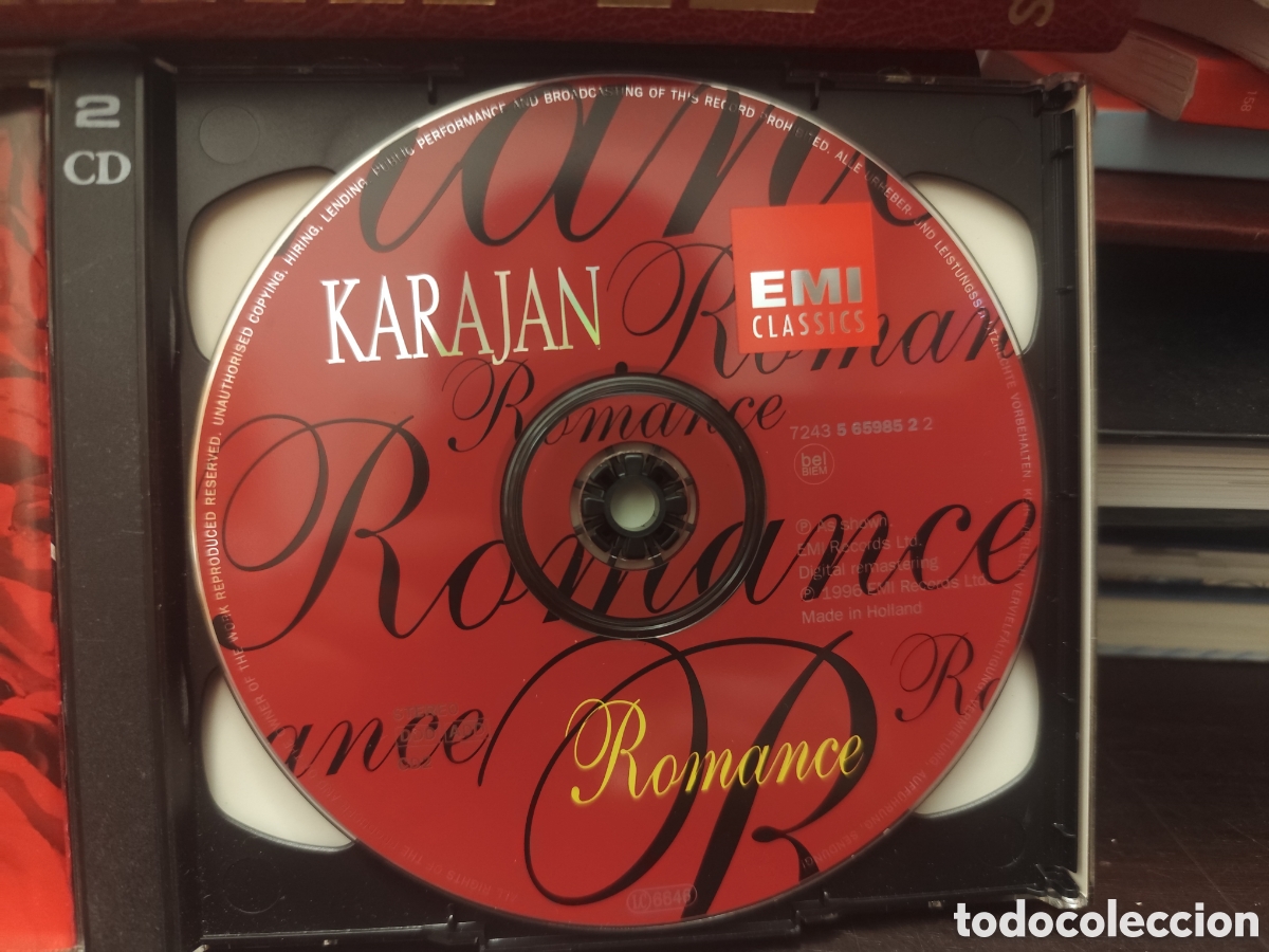 CDs de m&uacute;sica: KARAJAN - Romance EMI CLASSICS 2 CD - Foto 4