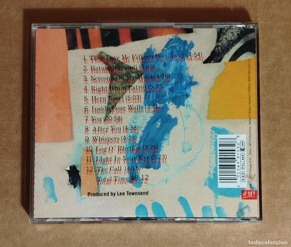 CDs de m&uacute;sica: MARC JOHNSON - RIGHT BRAIN PATROL - 1991 - Foto 3