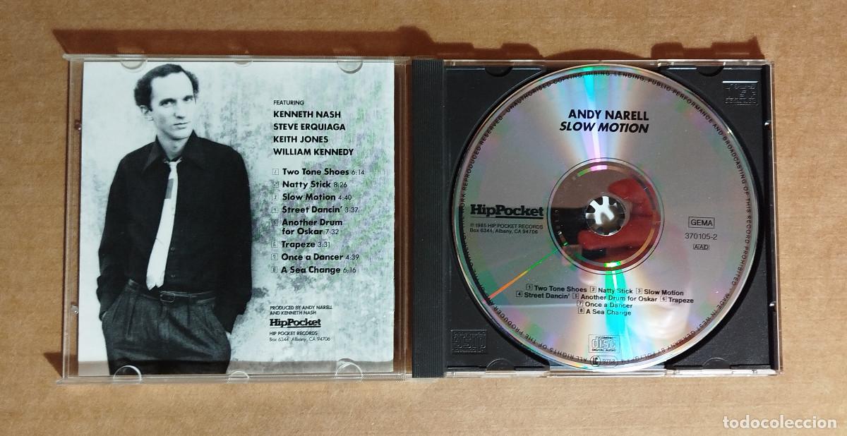 CDs de m&uacute;sica: ANDY NARELL - SLOW MOTION - 1985 - Foto 2