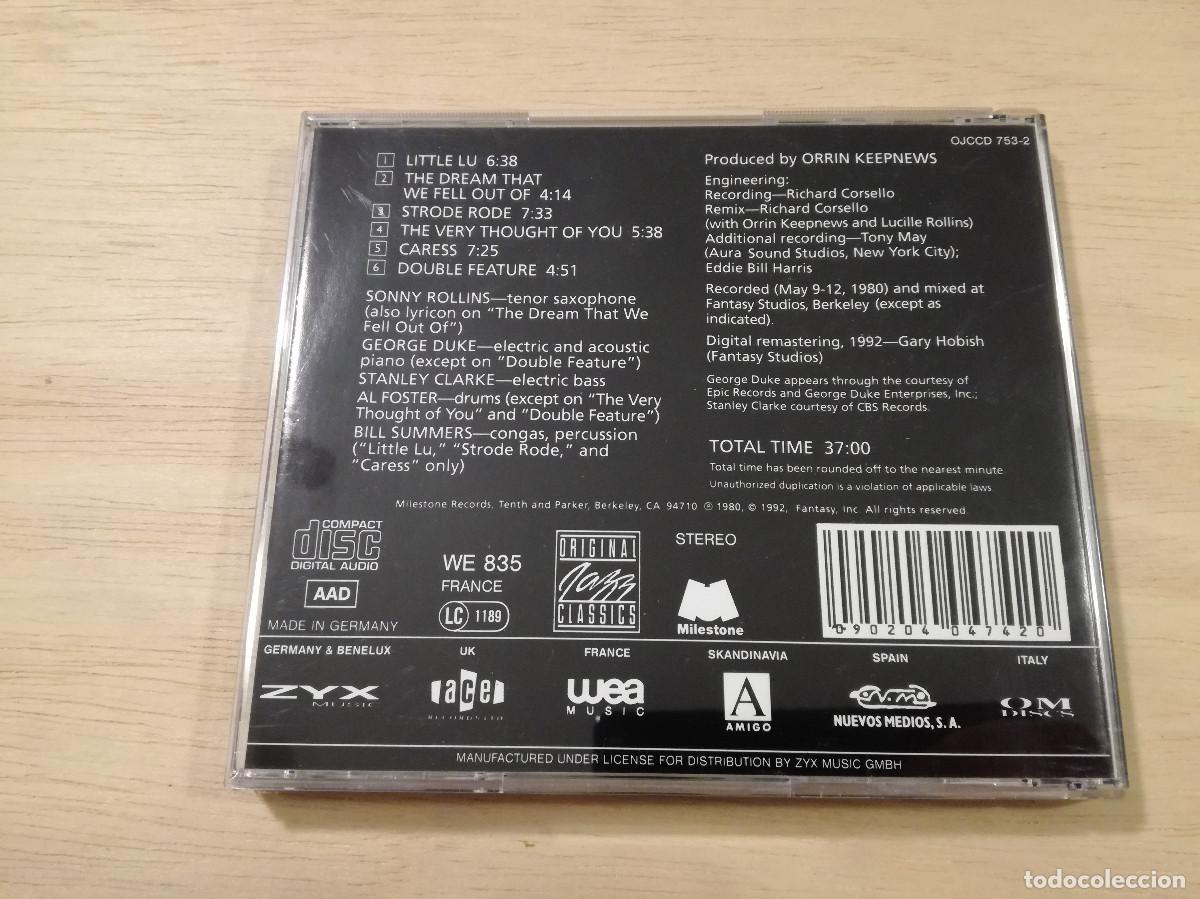 CDs de m&uacute;sica: SONNY ROLLINS - LOVE AT FIRST SIGHT - Foto 3